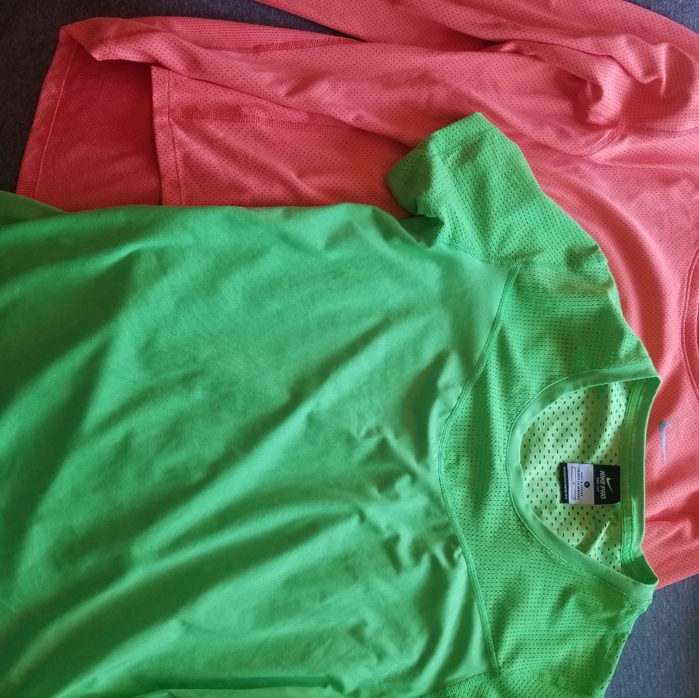 2 Women's  Nike Running Shirts